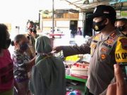 Deklarasi Patuhi Prokes, Kapolres Wonogiri Bagikan 3.575 Masker
