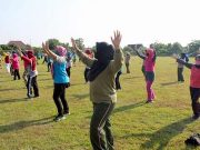 Dandim 0728 Wonogiri Pimpin Olahraga Bersama Agenda Jumat Sehat