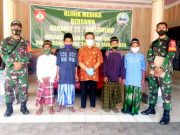 Menyongsong HUT Ke 75 TNI, Koramil Slogohimo Wonogiri Gelar Khitan Gratis