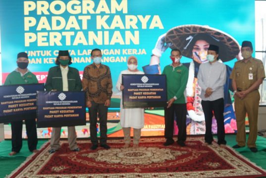 Program Padat Karya Pertanian Diharapkan Bisa Menjaga Kedaulatan Pangan