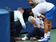 Djokovic Didiskualifikasi karena Pukulkan Bola ke Ofisial Pertandingan