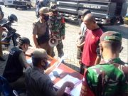 Ini yang Dilakukan Tim Gabungan Wonogiri Saat Melakukan Razia Masker