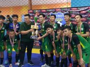 Tim Futsal Putra Pusakamas Juara 1 Turnamen U-23