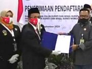KPU Wonogiri Menutup Pendaftaran Balon Bupati-Wakil Bupati