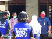Puluhan Warga Wonogiri Terjaring Razia Masker, Jumlah Covid Meningkat
