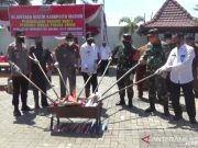Kejaksaan Kabupaten Madiun Musnahkan Barang Bukti Narkoba