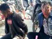 Kepergok Bobol Rumah, Dua Pria Babak Belur Dimassa