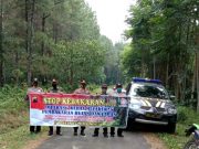 Cegah Karhutla, Polsek Wonotunggal Batang Lakukan Patroli Terpadu