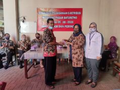 Bank Jateng Wonogiri Sosialisasikan E-Retribusi kepada Pedagang Pasar Baturetno