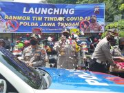 HUT Polisi Lalu Lintas Ke-65, Polda Jateng Launching Ranmor Tim Tindak Covid-19