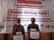 Belum Tersentuh Bantuan, Ratusan Pekerja Seni Dapat Sembako Konser Virtual
