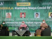 Unissula Launching Website Self Check Covid-19