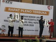 Kedua Pasangan Calon Mengaku Mendapat Nomor Keberuntungan