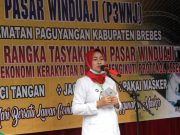 Bupati Brebes Resmikan Pasar Winduaji