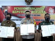 Amankan Hutan, Polres Batang dan Perhutani Teken MoU