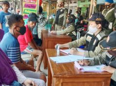Puluhan Warga Terjaring Operasi Prokes di Perbatasan Jateng-Jatim