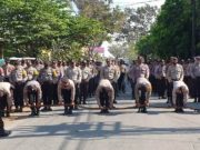 Untuk Amankan Pilkada, Polres Blora Genjot Fisik Tim Dalmas