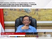 Mahfud: Polisi Akan Tindak Pelanggar Protokol Kesehatan