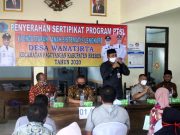 Wabup Brebes Bagikan 1.200 Sertipikat Tanah PTSL