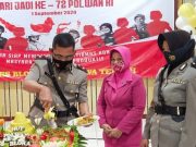 HUT ke-72 Polwan di Polres Blora Digelar Sederhana dengan Protokol Kesehatan