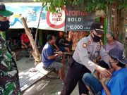 Sosialisasi Protokol Kesehatan Terus Digencarkan di Kecamatan Tunjungan Blora