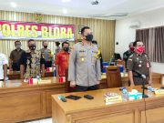 Ini yang Dibicarakan Kapolres Blora saat Vidcon bersama Kapolda Jateng