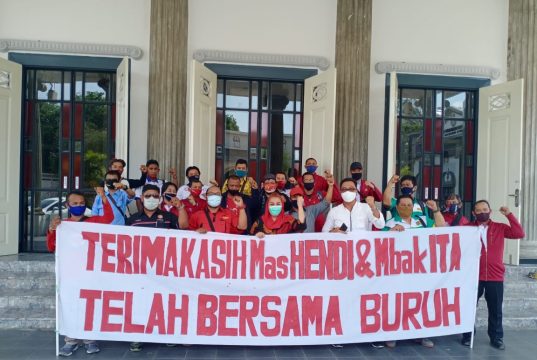 Perwakilan Serikat Pekerja Apresiasi Keberpihakan Hendi-Ita pada Buruh
