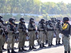 Kapolda Jateng Tutup Latihan Anti Anarkis Brimobda Jateng