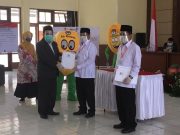 Pilkada Wonosobo 2020, Foto Paslon Tunggal Afif-Albar di Posisi Kanan