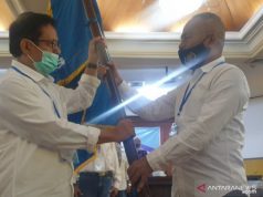 Amir Machmud NS Ketua PWI Jateng Lagi dan Sri Mulyadi Ketua DKP