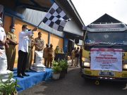 Bantuan Beras untuk Warga Terdampak Covid-19 di Pati Didistribusikan