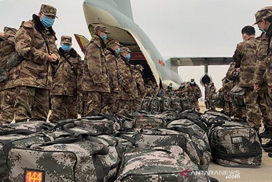 Komando Militer Tibet Gelar Simulasi Perang