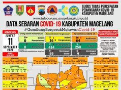 Covid-19 di Kabupaten Magelang, Pasien Tambah 18 Orang