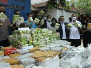 BNN Musnahkan 238 Kg Sabu-Sabu dan 404 Kg Ganja