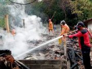 Di Wonogiri, Api Blarak Membakar Ludes Kandang Ternak