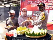 Ritual Tumpengan Warnai Dimulainya Pembangunan Masjid Polres Wonogiri