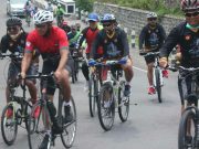 Personel Rindam Lakukan Olahraga Bersepeda