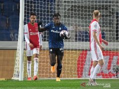 Dwigol Duvan Zapata Selamatkan Atalanta dari Kekalahan Kontra Ajax