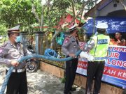 Operasi Zebra, Polres Kebumen Bantu Air Bersih dan Sembako ke Korban Banjir