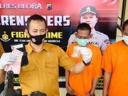 Polres Blora Cokok Dua Pria Pengedar Narkoba di Cepu