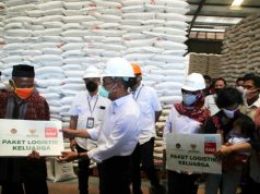 Menko PMK Cek Stock Beras di Tegal