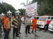 Polri, TNI, dan Pemkot Surakarta Gelar Apel Kesiapsiagaan