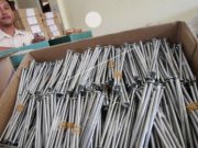 Coblosan Pilkada Blora Cuma Pakai Satu Paku Tiap Bilik Suara