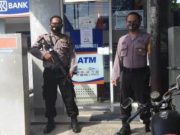 ATM di Blora Padat Pengunjung, Polisi Lakukan Patroli Bersenjata