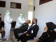 Wakil Wali Kota Tegal, Kapolres dan Dandim Jalani Rapid Tes Antigen dan Swab