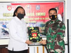 TMMD Bangun Saluran U-Ditch 283 Meter