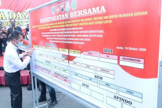 Plt Bupati Kudus Harapkan Kondusifitas Masyarakat Tetap Terjaga