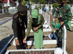 Kodim 0706 Temanggung Ziarah ke TMP Prayudha Jelang HUT TNI dan Kodam