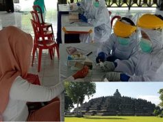 Pengunjung Borobudur Asal Trenggalek Positif Covid-19
