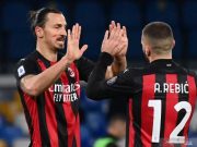 Dua Gol Ibrahimovic Membuat Milan Menang 3-1 atas Napoli